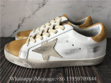 Golden Goose Super-Star Sneakers White Leather With Golden Tab