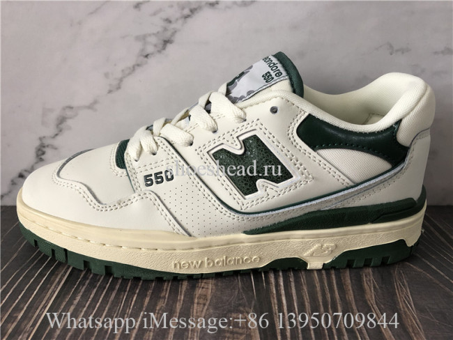 New Balance 550 Aime Leon Dore White Green