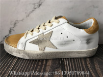 Golden Goose Super-Star Sneakers White Leather With Golden Tab