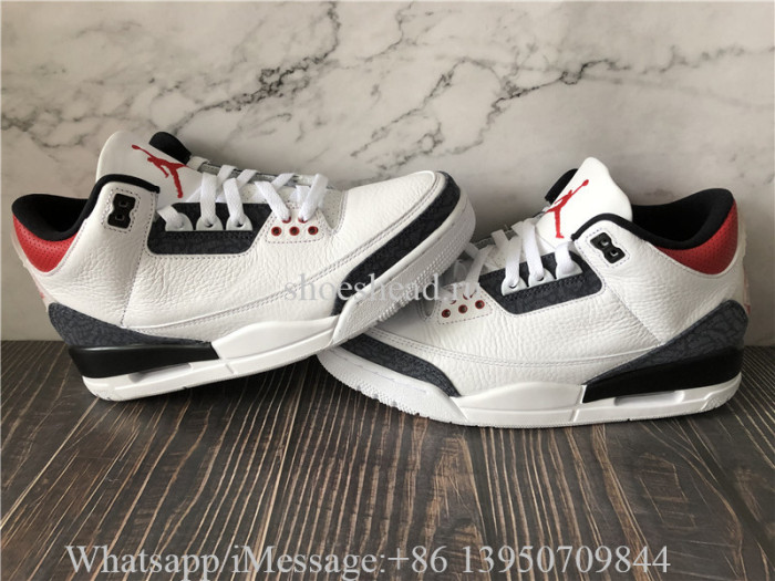 Air Jordan 3 SE-T JP Denim Fire Red