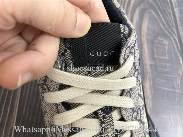 Super Quality Gucci GG Supreme Rhyton Vintage Sneaker Blue