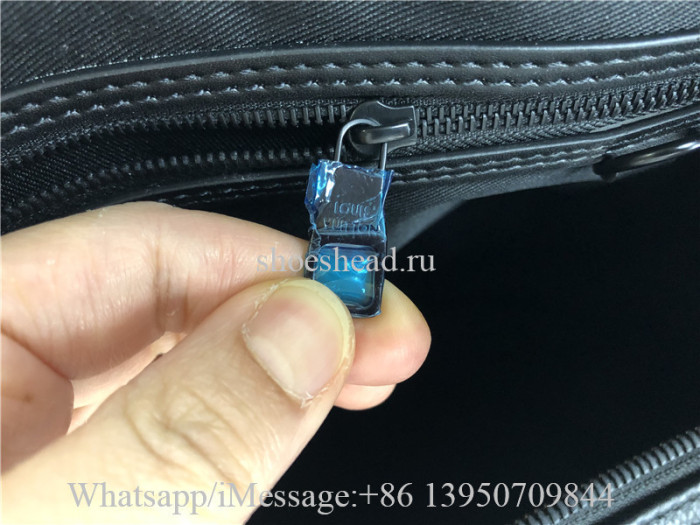 Original Louis Vuitton Keepall Bandouliere 40 Luggage Leather Black M57088