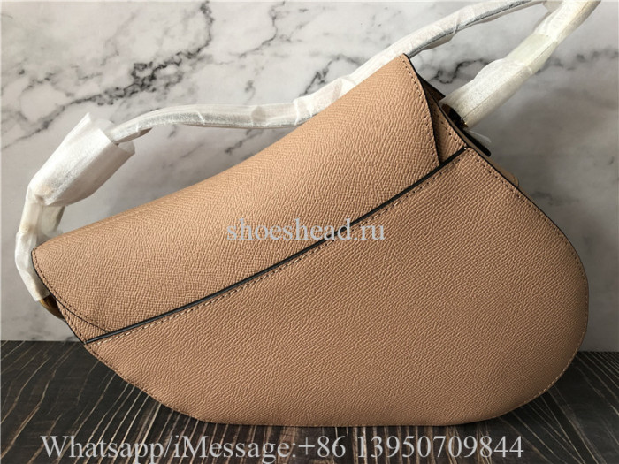 Original Dior Saddle Bag Warm Taupe Grained Calfskin