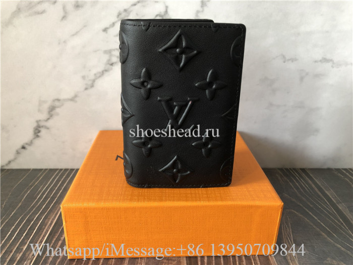 Original Louis Vuitton Pocket Organizer Slender Wallet M80508
