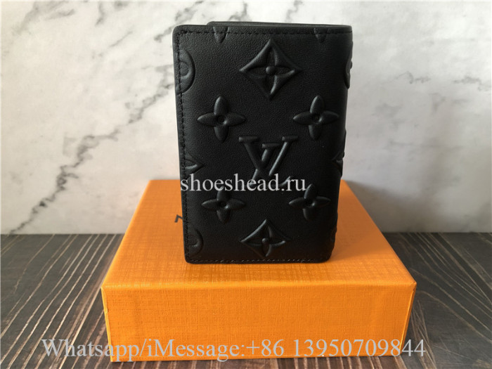 Original Louis Vuitton Pocket Organizer Slender Wallet M80508