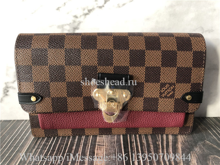 Original Louis Vuitton Portefeuille Vavin Chain Wallet Shoulder Bag N60222