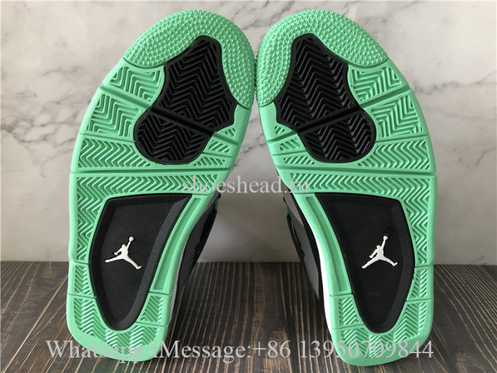 Air Jordan 4 Retro Green Glow