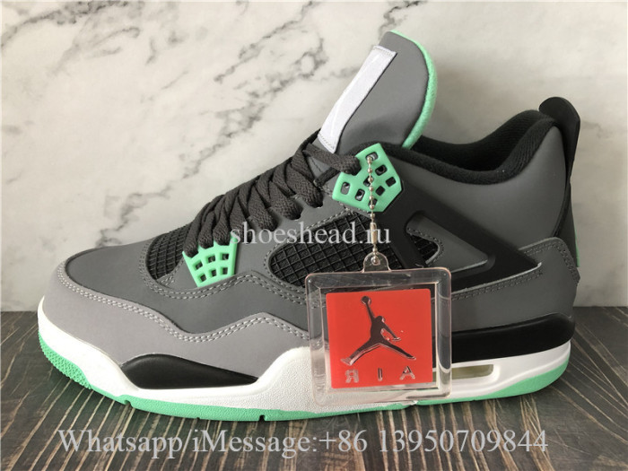 Air Jordan 4 Retro Green Glow