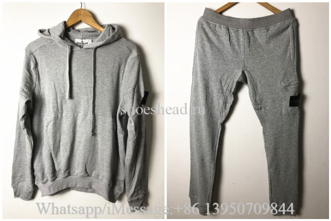 Stone Island Tracksuit Set Grey