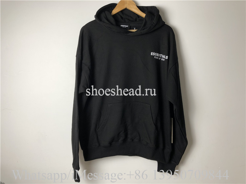 Fog Essential Fear of God Black Tracksuit And Pants