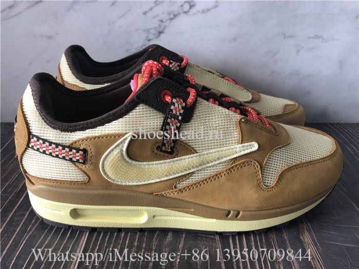 Travis Scott x Nike Air Max 1 Wheat Brown