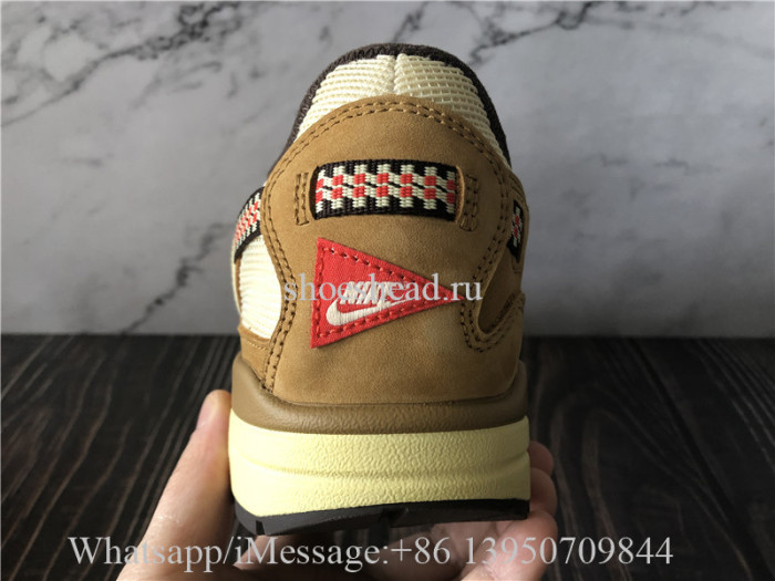 Travis Scott x Nike Air Max 1 Wheat Brown