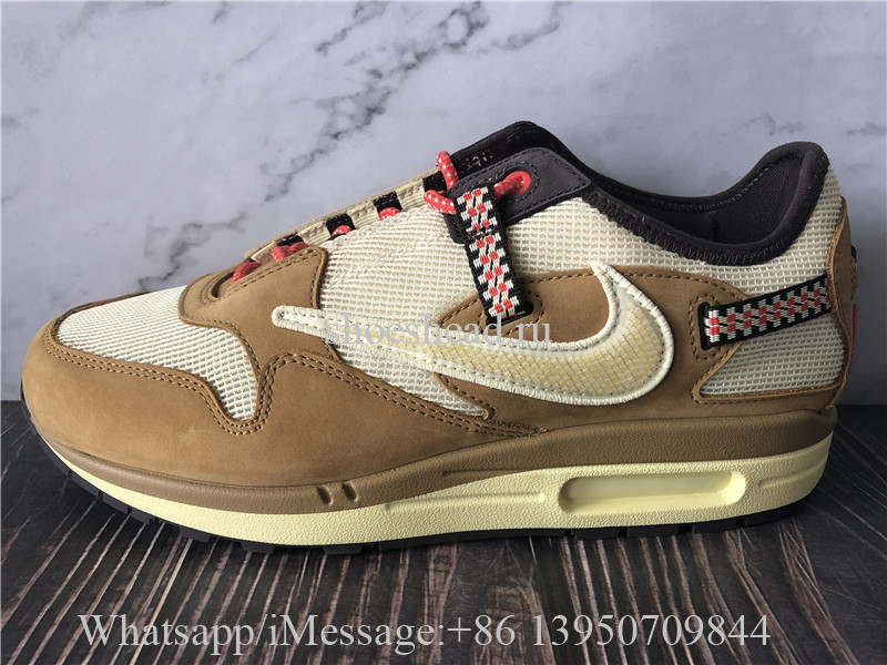 Travis Scott x Nike Air Max 1 Wheat Brown