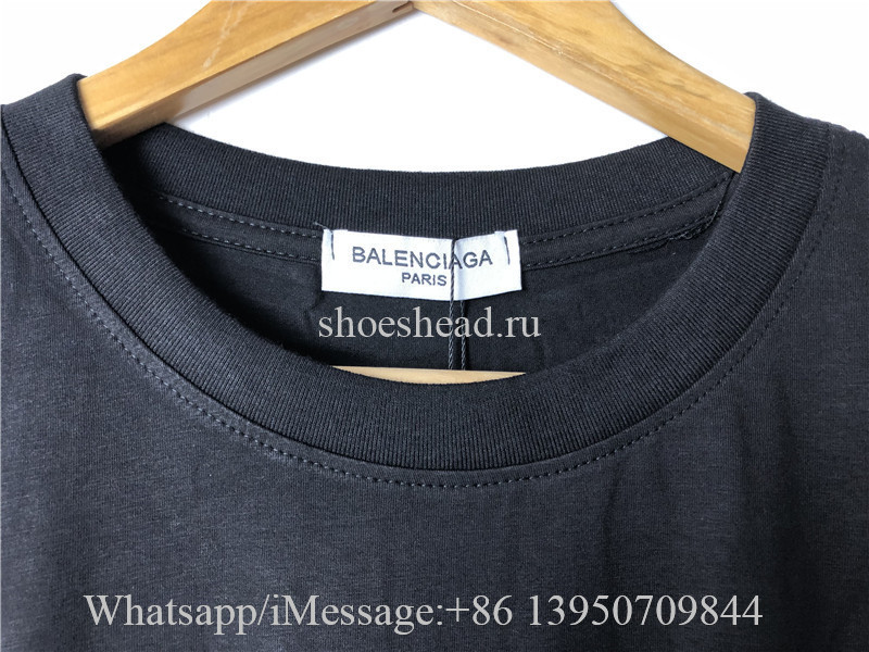 Balenciaga Black Tee Shirt