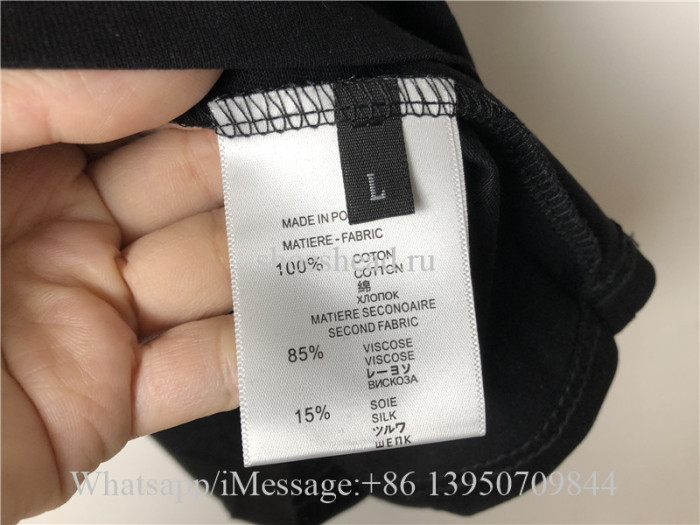 Maison Louis Vuitton Black Tshirt