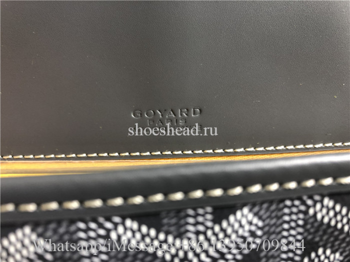 Original Goyard Belvedere II Messenger Bag Coated Canvas MM Light Blue