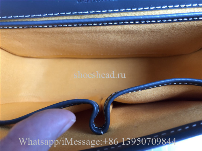 Original Goyard Belvedere II Messenger Bag Coated Canvas MM Light Blue