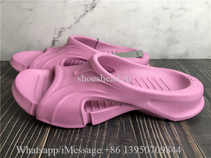 Balenciaga Runner Rubber Pink Sandals