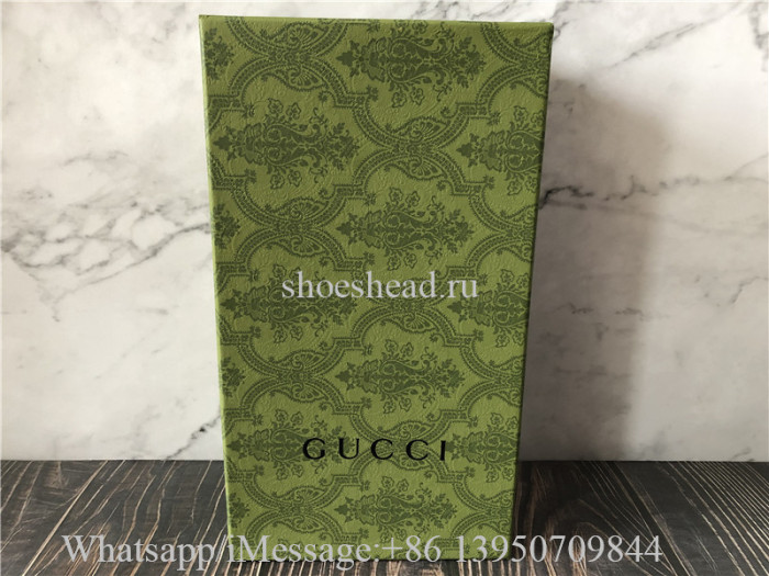 Gucci Black Bee Print Slides