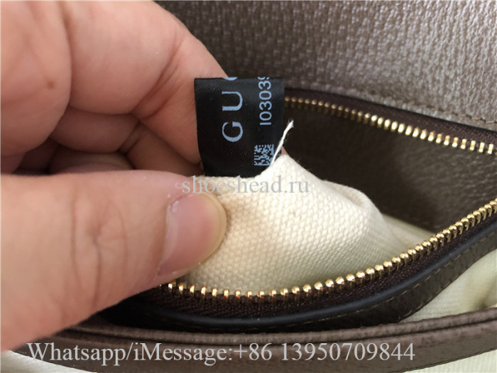 Original Gucci 699210 Medium Shoulder Bag With Round Interlocking G
