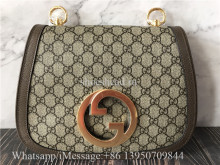 Original Gucci 699210 Medium Shoulder Bag With Round Interlocking G