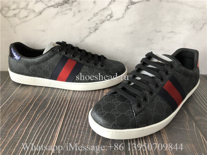 Super Quality Gucci Ace Embroidery Sneaker Grey