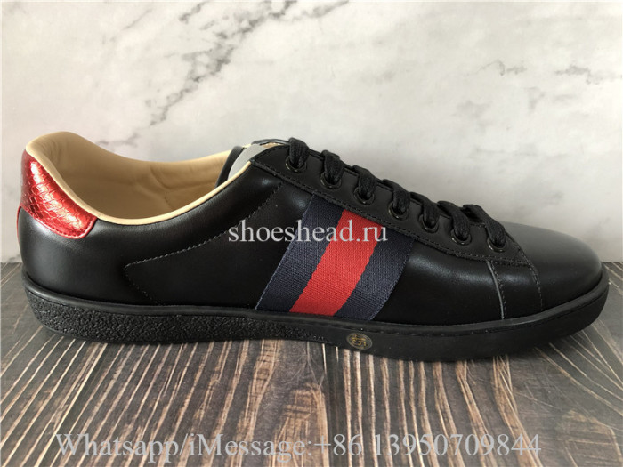 Super Quality Gucci Ace Embroidery Sneaker Black Bee