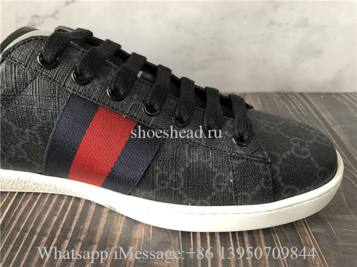 Super Quality Gucci Ace Embroidery Sneaker Grey