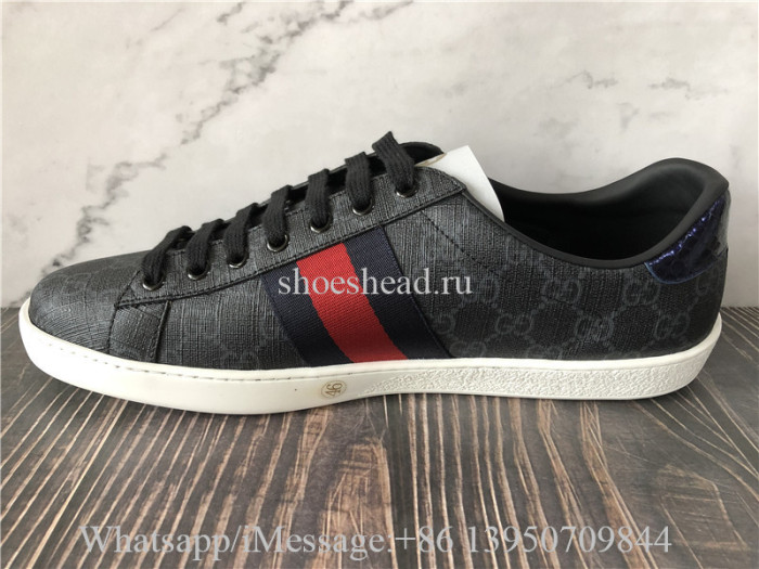 Super Quality Gucci Ace Embroidery Sneaker Grey