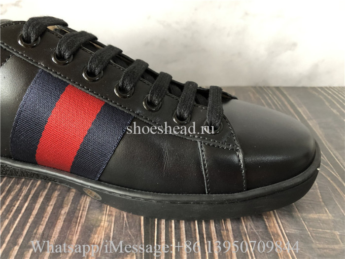 Super Quality Gucci Ace Embroidery Sneaker Black Bee