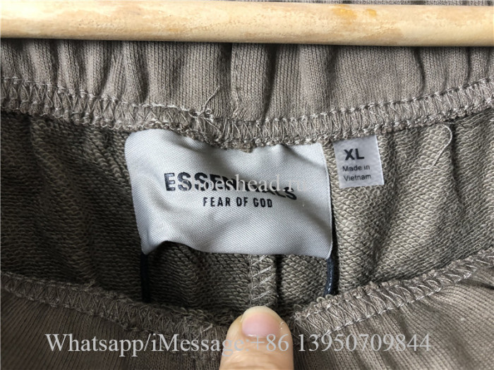 Essential Fear Of God Brown Shorts
