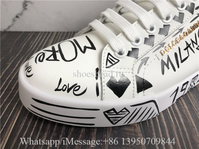 Dolce & Gabbana Portofino Sneakers White