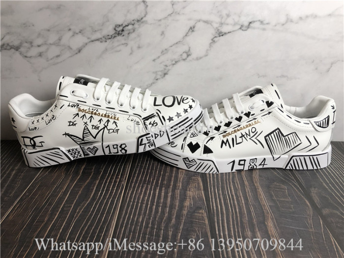 Dolce & Gabbana Portofino Sneakers White