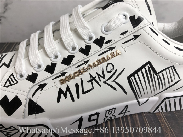 Dolce & Gabbana Portofino Sneakers White