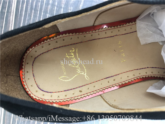 Christian Louboutin Black Loafer
