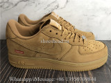 Supreme x Nike Air Force 1 Low Wheat