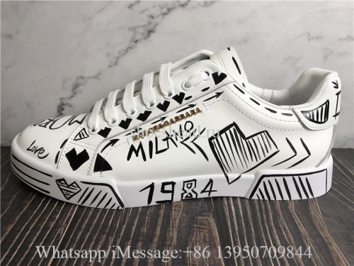 Dolce & Gabbana Portofino Sneakers White