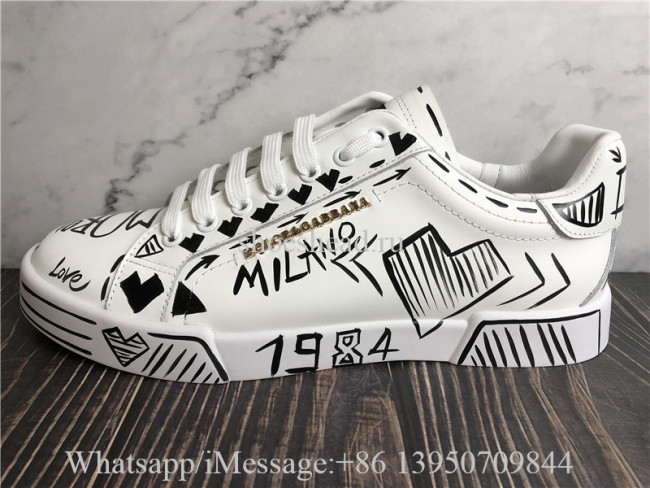 Dolce & Gabbana Portofino Sneakers White