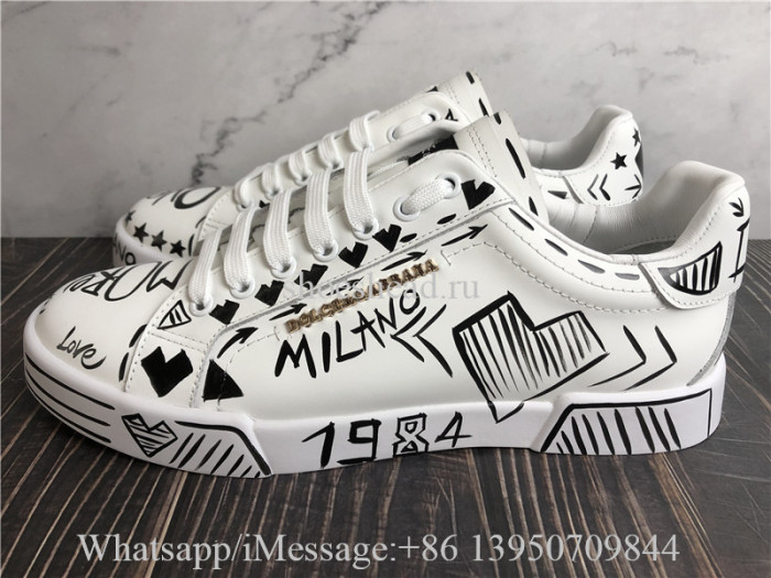 Dolce & Gabbana Portofino Sneakers White