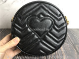 Original Gucci GG Marmont Mini Round Shoulder Bag