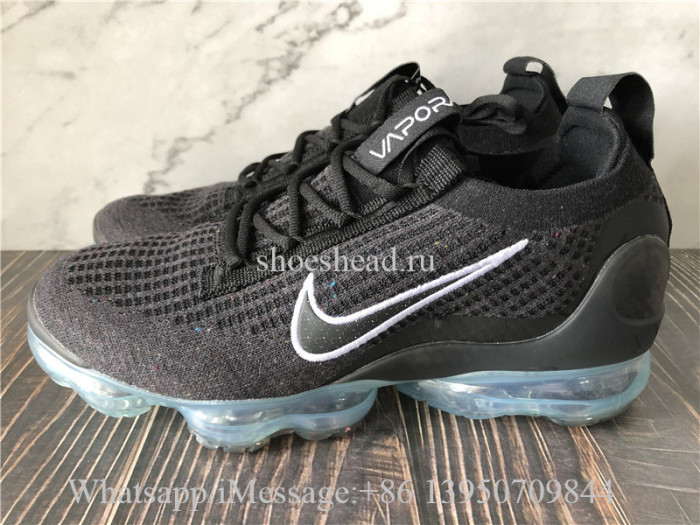 Nike Air Vapormax 2021 FK Black Metallic Silver