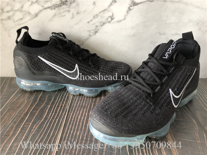 Nike Air Vapormax 2021 FK Black Metallic Silver