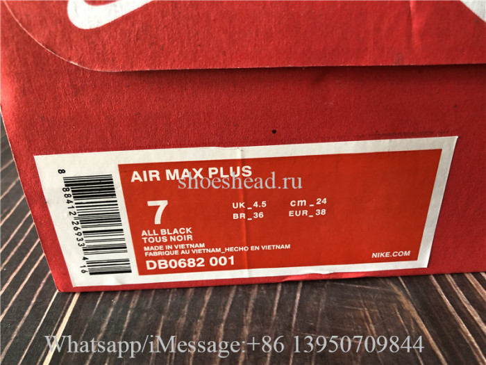 Nike Air Max Plus All Black