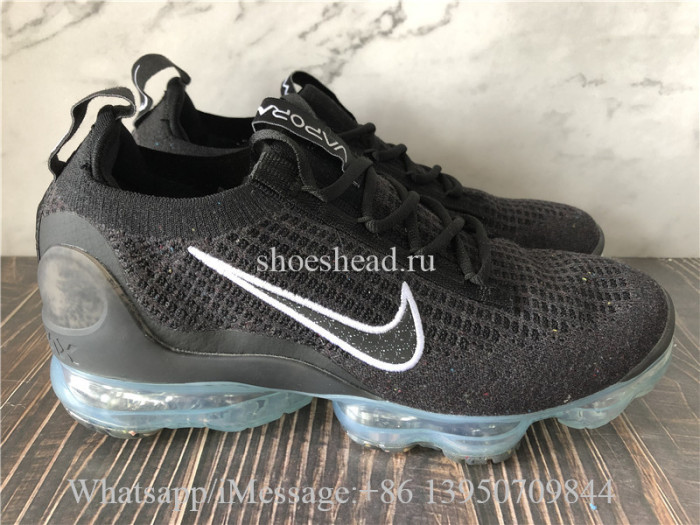 Nike Air Vapormax 2021 FK Black Metallic Silver