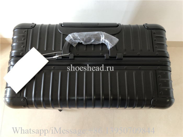 Louis Vuitton x Supreme Rolling Vali In Black 30 Inch Luggage