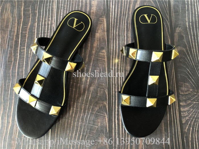 Valentino Garavani Rockstud Slide Sandal