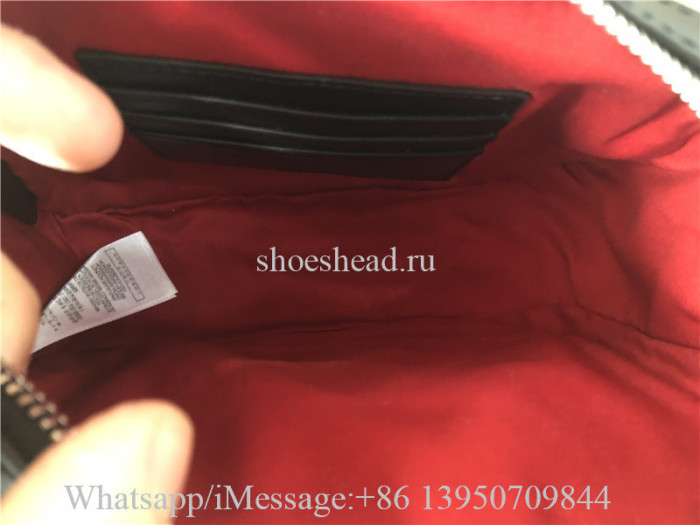 Original Burberry Vintage Check And Leather Crossbody Bag