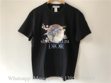 Christian Dior x Sorayama Dinosaur Black Printed Tshirt