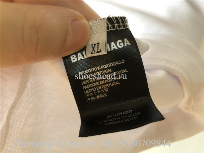 Balenciaga White Tee Shirt