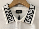 Fendi White Polo Tshirt